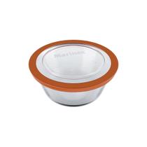 Tigela Marinex Prática 1,2L Pequena Redonda c/ Tampa