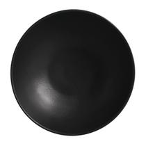 Tigela Média Orgânico Stoneware Preto Matte Ø25x8cm 1961ml Tigela Média Orgânico Stoneware Preto Matte Ø25x8cm 1961ml