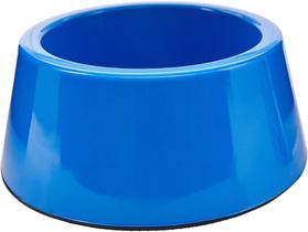 Tigela Melamin 100% Azul Tam 1 para Cães