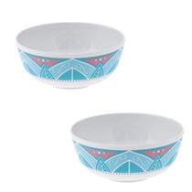 Tigela Melamina Mandala 600 Ml 15 cm Kit c/ 2 Unds Tigela Melamina Mandala 600 Ml 15 cm Kit c/ 2 Unds