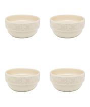 Tigela mendi marfim 500 ml oxford ceramica kit 4 unidades Tigela mendi marfim 500 ml oxford ceramica kit 4 unidades