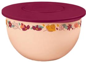 Tigela Murano 4,3 litros Flores ao Vento Tupperware