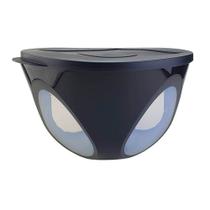 Tigela Outdoor 4,3 litros Preto Tupperware (Preto e Transparente) Tigela Outdoor 4,3 litros Preto Tupperware (Preto e Transparente)