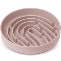 Tigela para cães Slow Feeder Coomazy Silicone 900 ml para animais de estimação rosa Tigela para cães Slow Feeder Coomazy Silicone 900 ml para animais de estimação rosa