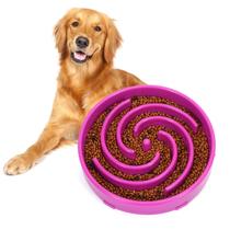 Tigela para cães Slow Feeder WHIPPY Large Purple para cães grandes