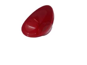 Tigela Pote Compoteira Plástica 200 Ml Vermelho Servir Petiscos Saladas Porções