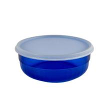 Tigela Premier 500ml - Azul com Tampa Translucida Tigela Premier 500ml - Azul com Tampa Translucida