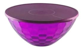 Tigela Prisma de Policarbonato Tupperware 3,5 Litros - Roxa