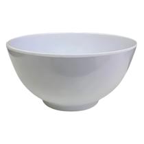 Tigela Redonda De Melamina Branca 300ml Pote Para Sobremesa Açaí Cumcuca Redonda Bowl De Sorvete 300ml Melamina 12,5cm Sakes