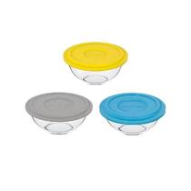 Tigela Redonda Marinex Plus 500Ml C/Tampa Ref.0303