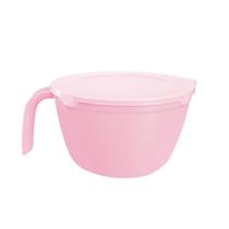 Tigela Rosa Pink Com Tampa 1,5 L Panelinha Gourmet Multiuso - Solrac