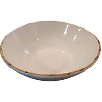 Tigela Saladeira Bowl Ceramica Redonda Para Jantar - TIGELA BAMBU 2 LINHA