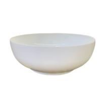 Tigela Saladeira Bowl Grande 1,5l Vidro Branco Resistente