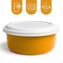 Tigela Saladeira Redonda Kit 5 Potes Plastico Com Tampa 4,6L Cozinha Salada Maionese Tigela Saladeira Redonda Kit 5 Potes Plastico Com Tampa 4,6L Cozinha Salada Maionese