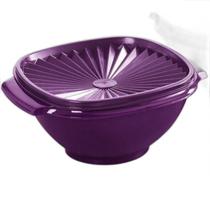 Tigela Sensação Tupperware 1,2 Litros Roxo - Ideal para Molhos e Saladas