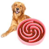 Tigela Slow Feeder WHIPPY Large para Cães Grandes e Médios - Rosa