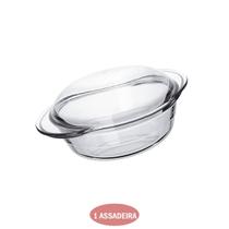 Tigela Terrina 2,8L Base 1,9 Tmp 0,9 Vidro Temperado Nadir