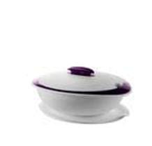Tigela Thermo 1,5L Roxa com Branca Tigela Thermo 1,5L Roxa com Branca