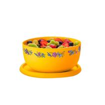 Tigela Toque Mágico 1,3l Hibiscus Amarela Tigela Toque Mágico 1,3l Hibiscus Amarela
