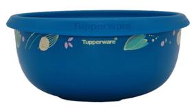 Tigela Toque Mágico 550ml Flores Azul Tupperware Tigela Toque Mágico 550ml Flores Azul Tupperware