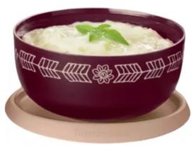 Tigela Toque Mágico 550ml Rustic Marsala Tupperware Tigela Toque Mágico 550ml Rustic Marsala Tupperware