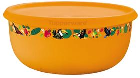 Tigela Toque Mágico 550ml Tropical Laranja Tupperware