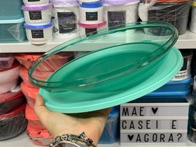 Tigela Tupperware Design 1,5 Litros Verde Água Tigela Tupperware Design 1,5 Litros Verde Água