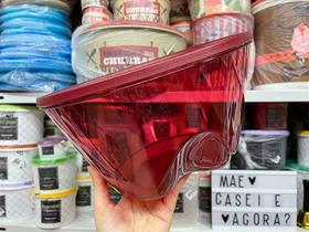 Tigela Tupperware Design 5,5 Litros Cor Marsala