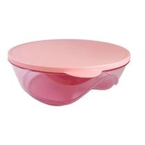 Tigela Tupperware Design em Policarbonato de 2 Litros - Rosa Quartzo