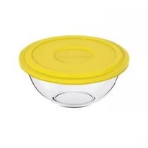 Tigela Vidro Marinex Plus Redonda 3LT C/Tampa Plástica Tigela Vidro Marinex Plus Redonda 3LT C/Tampa Plástica