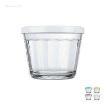 Tigela Vidro Potes Americano Congelar Tampa 350ml Bowl Nadir