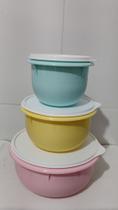 Tigelas batedeira kit 3 peças Tupperware original