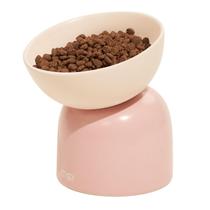 Tigelas de comida para cães e gatos, de cerâmica, elevadas, inclinadas a 15, antiderrapantes Tigelas de comida para cães e gatos, de cerâmica, elevadas, inclinadas a 15, antiderrapantes