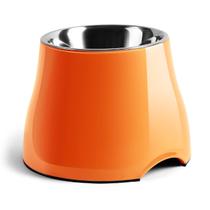 Tigelas elevadas para cães FluffyDream em aço inoxidável antiderrapante resistente