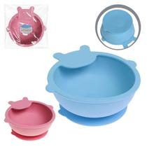 Tigelas para Bebê com ventosa Silicone Modernas e Práticas