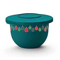 Tigelinhas murano bolinhas de natal 550 ml da tupperware