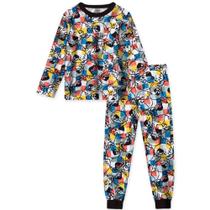 Tigor Pijama Camiseta Manga Longa e Calca Colorido