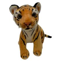 Tigre de Pelúcia - Amarelo - 28cm - 1 unidade - Rizzo