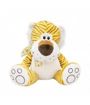 Tigre de Pelúcia Com Laço 33cm Tigre de Pelúcia Com Laço 33cm