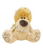 Tigre Onça ou Leão Com Laço 33cm Pelúcia Tigre Onça ou Leão Com Laço 33cm Pelúcia