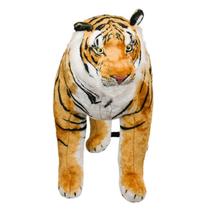 Tigre Realista Em Pé 126cm - Pelúcia
