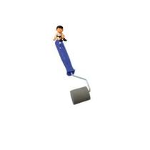 Tigre rolo espuma cinza 5cm 1340-050