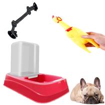 Tijela Gato e Cachorro Automático +Corda Trançada e Mordedor Tijela Gato e Cachorro Automático +Corda Trançada e Mordedor