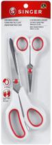 Tijeras Singer 3404, 21.5 cm y 12 cm, Mango de Goma Tijeras Singer 3404, 21.5 cm y 12 cm, Mango de Goma