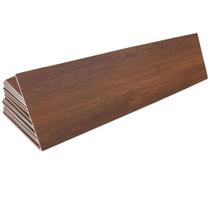 Tijolinho Adesivo Rodabanca Madeira Jacarandá Flexivel para Parede 30x7.5 - 24 Un.