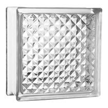 Tijolo Bloco De Vidro Transparente 19x19x8 Tradestar