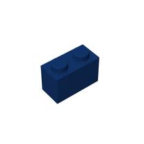 Tijolo de construção TTEHGB TOY Classic Bulk 1x2 200 peças azul