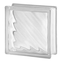 Tijolo de Vidro 19 x 19 x 8 cm Digona New Translúcido 10 Unidades Tradestar