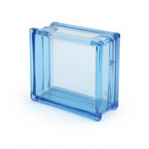 Tijolo de Vidro 19 x 19 x 8 cm Direct Furo Azul 06 Unidades Tradestar Tijolo de Vidro 19 x 19 x 8 cm Direct Furo Azul 06 Unidades Tradestar