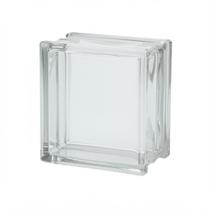 Tijolo de Vidro 19 x 19 x 8 cm Liso Incolor 06 Unidades Tradestar